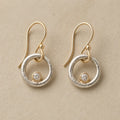 Chic Hollow Diamond Drop Earrings