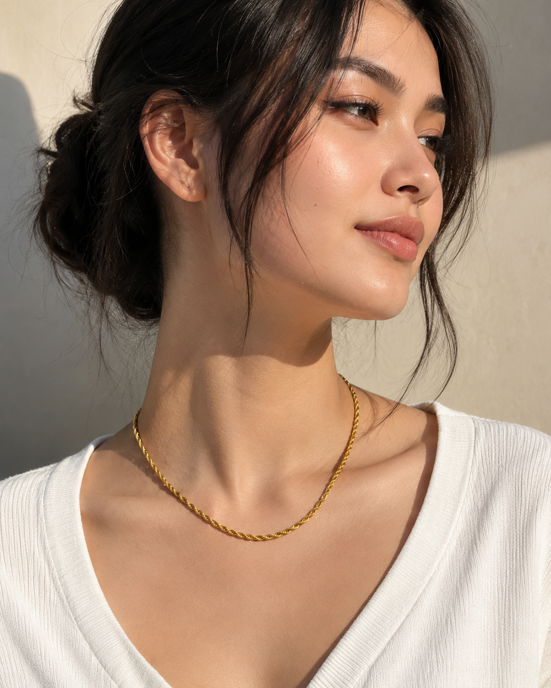 Golden Whisper Necklace