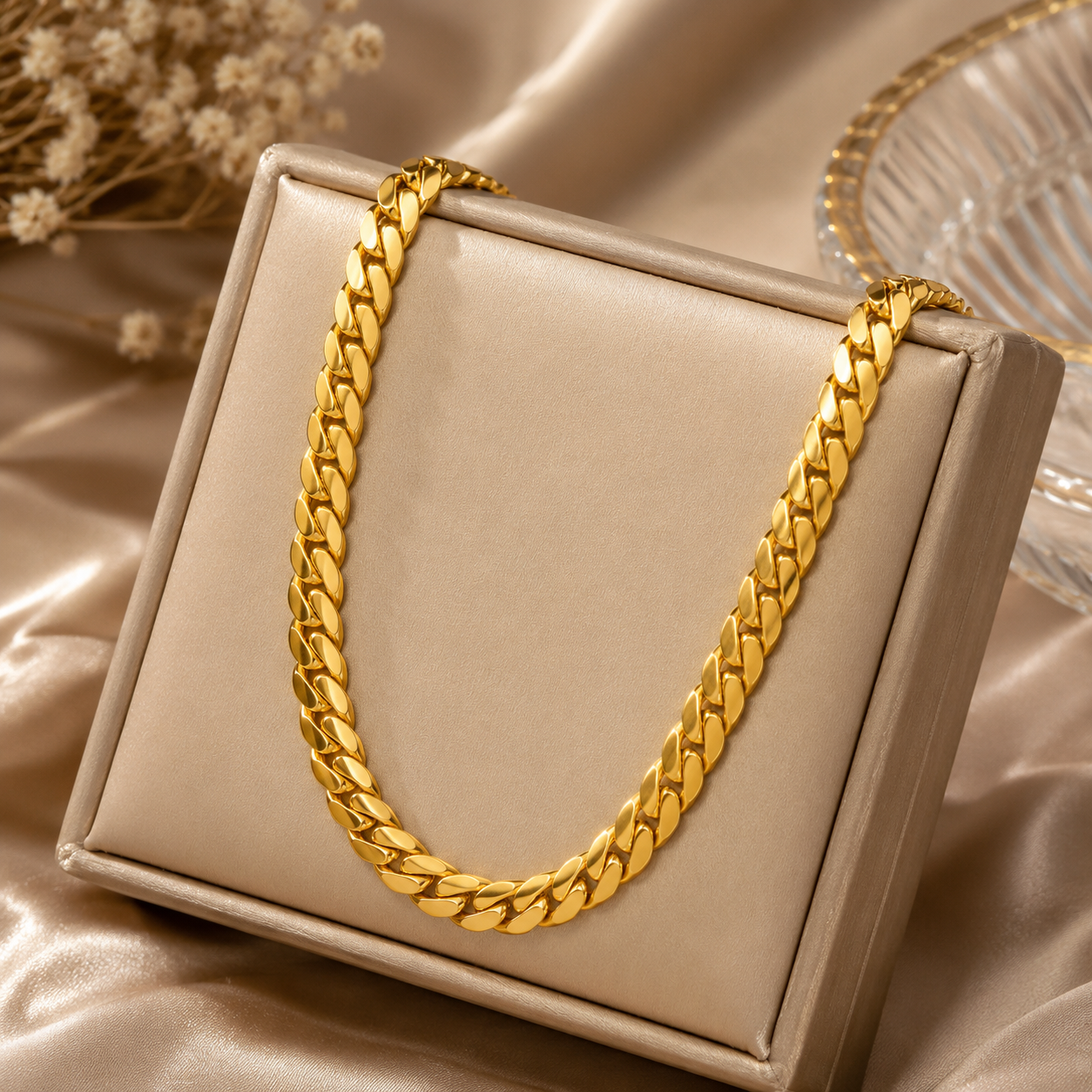 Monarch Cuban Chain Necklace