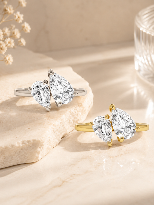 Dazzling Droplets Ring
