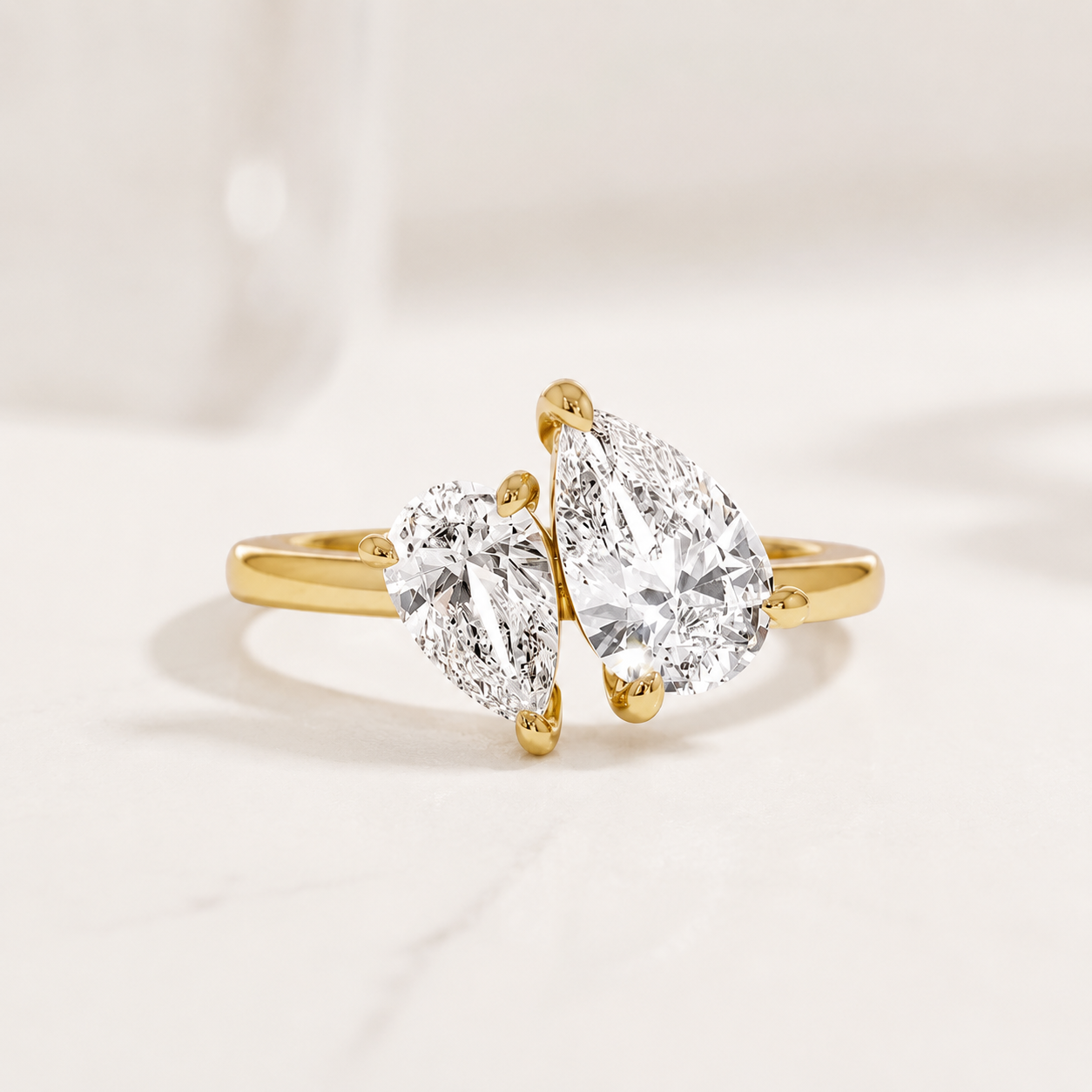 Dazzling Droplets Ring
