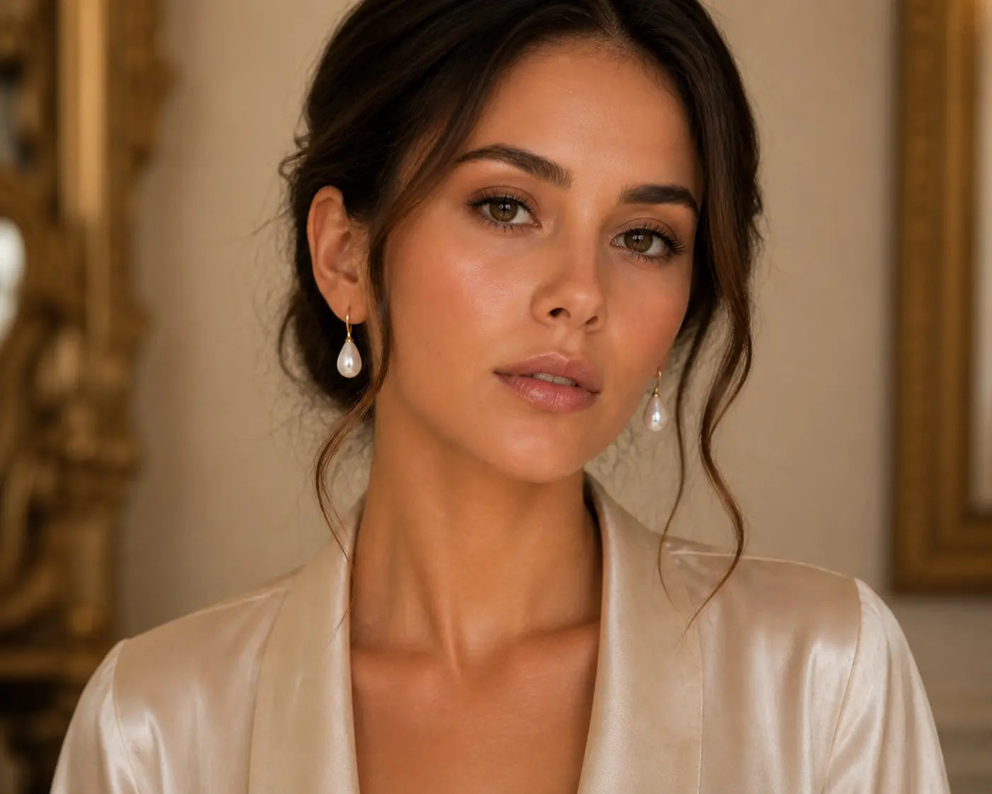 Helena Classic Pearl Earrings
