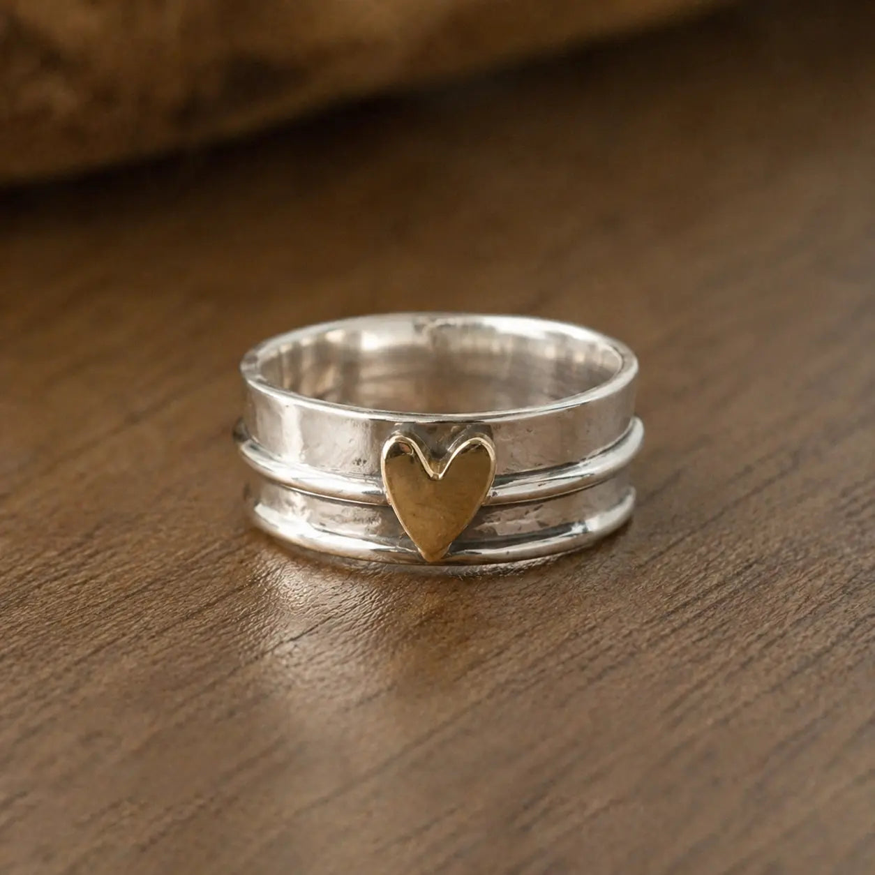 Chic Heart Wrap Ring