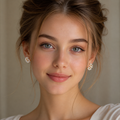 Sonja Luxe White Opal Earrings