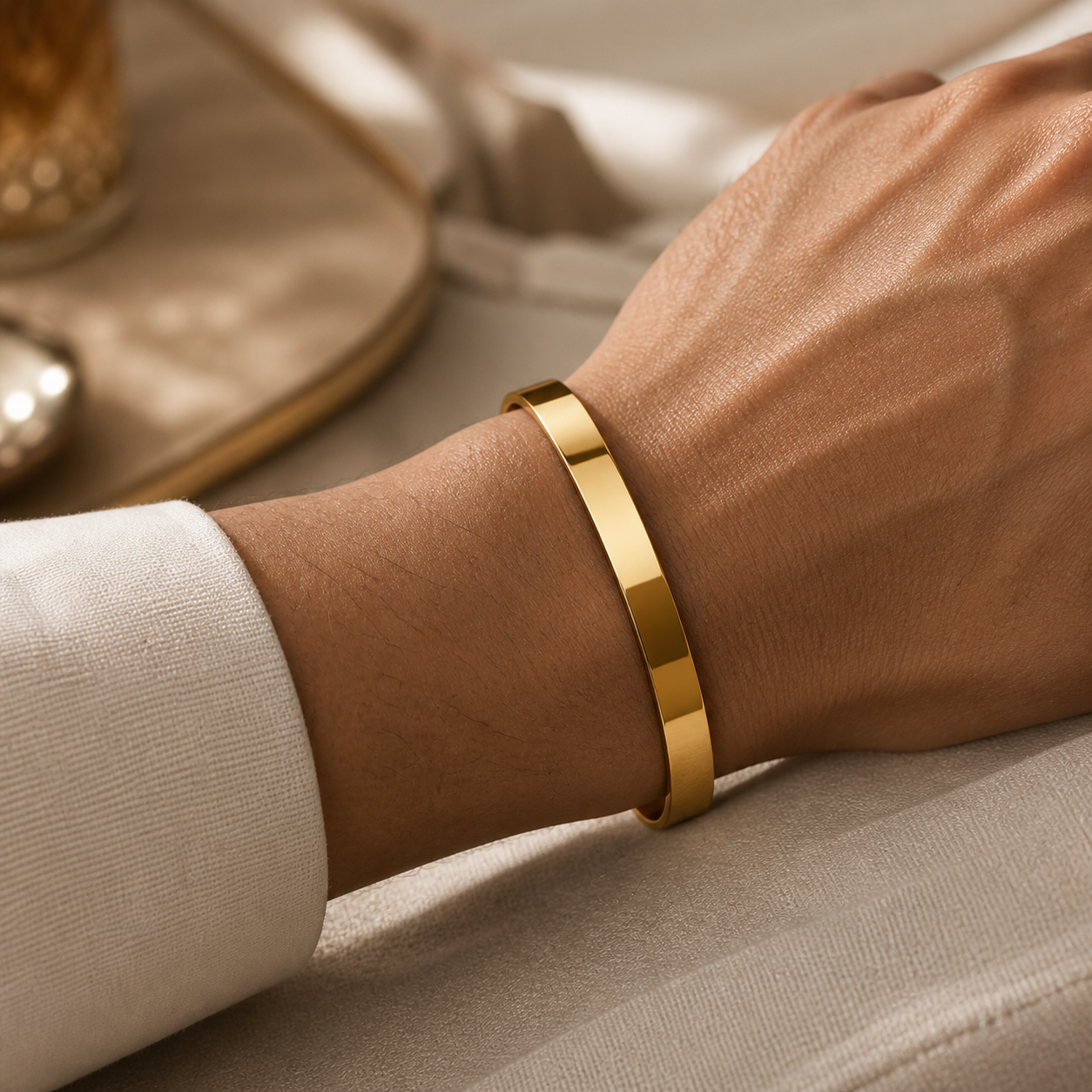 Timeless Gold Stack Bangle