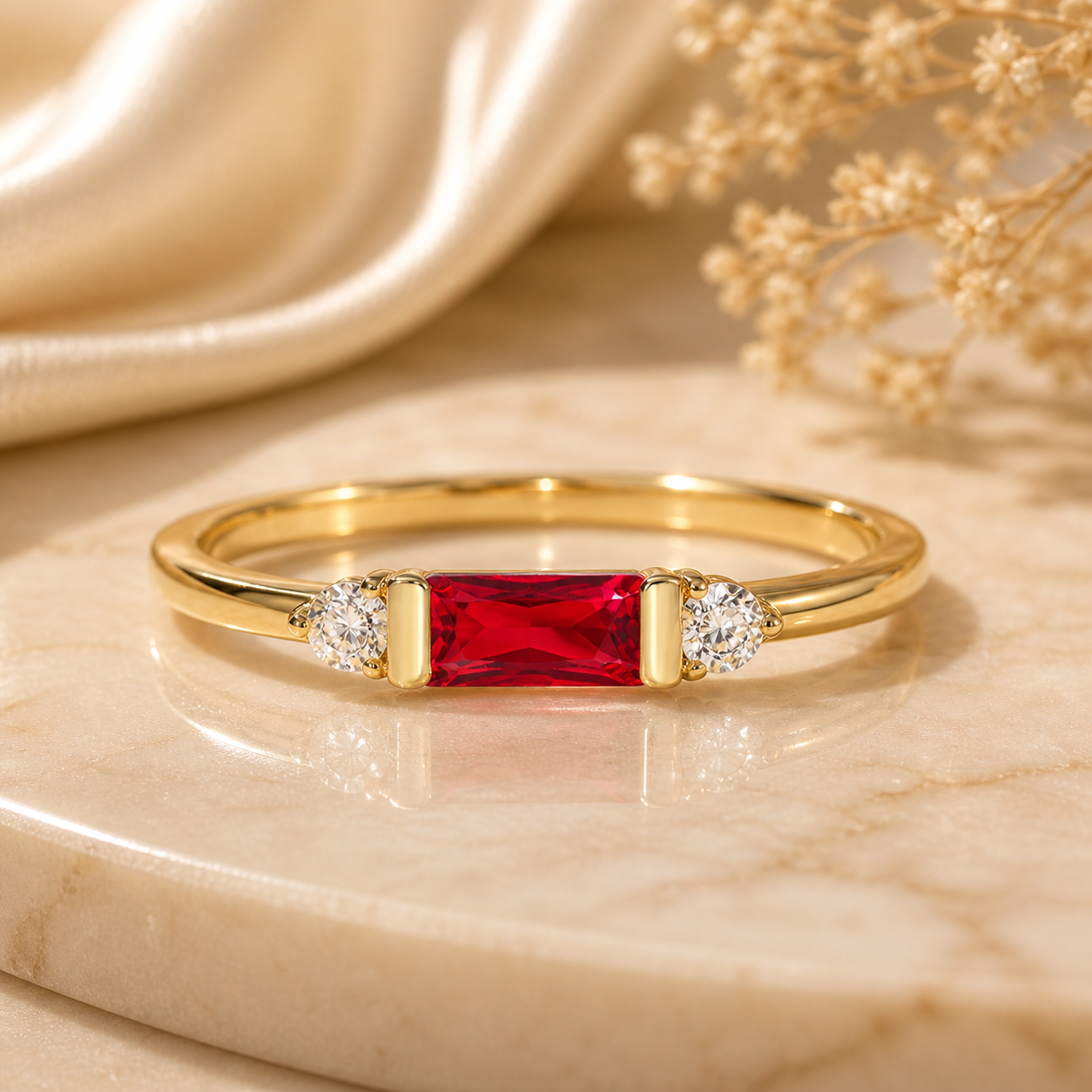 Zircon Eternity Ring