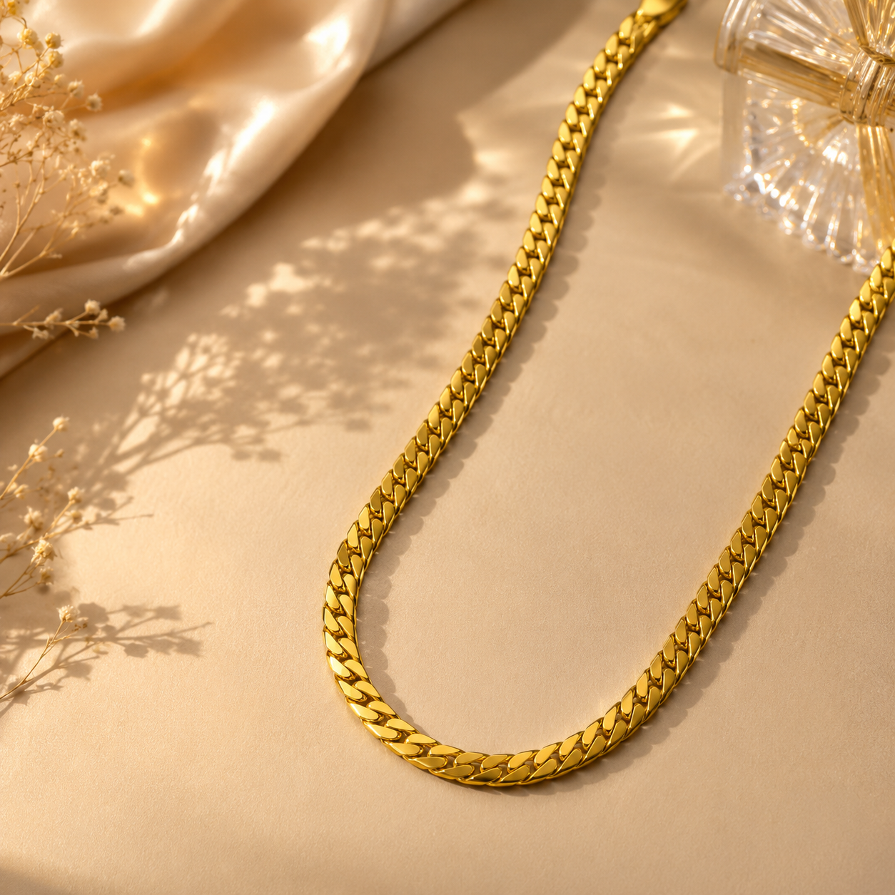 Monarch Cuban Chain Necklace