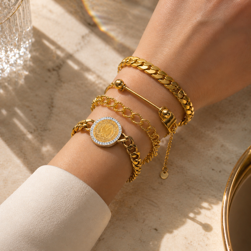Monarch Cuban Chain Bracelet