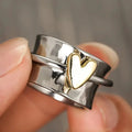 Chic Heart Wrap Ring
