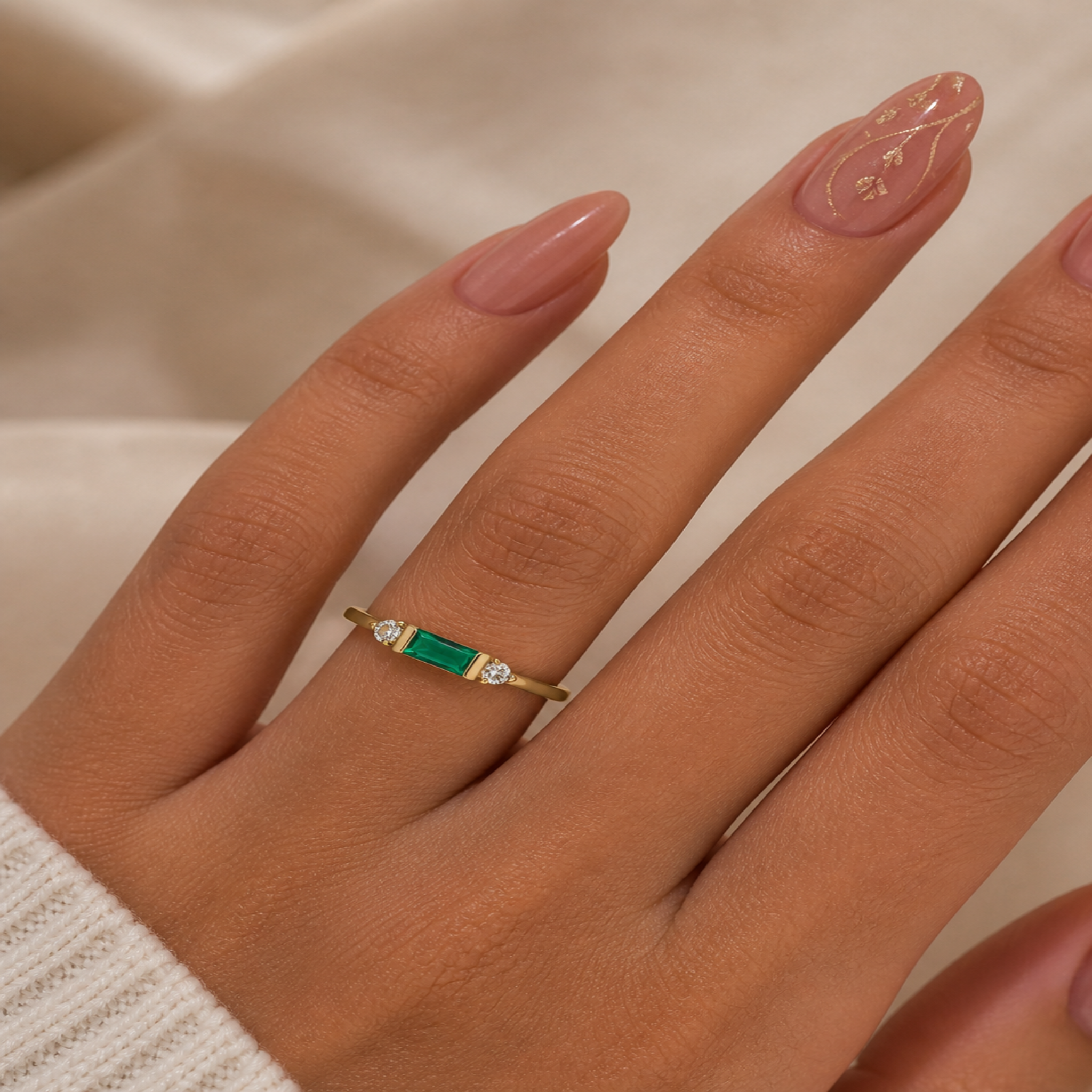Zircon Eternity Ring