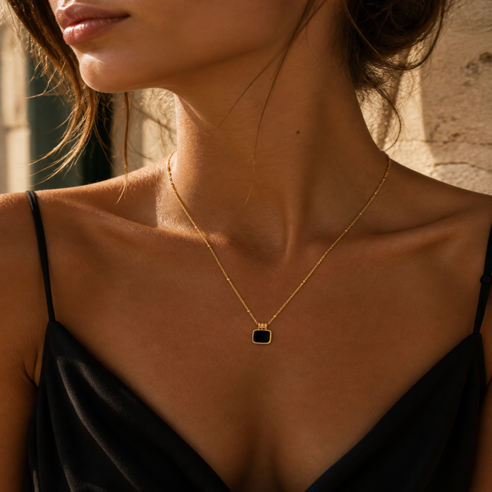 Midnight Muse Gold Necklace